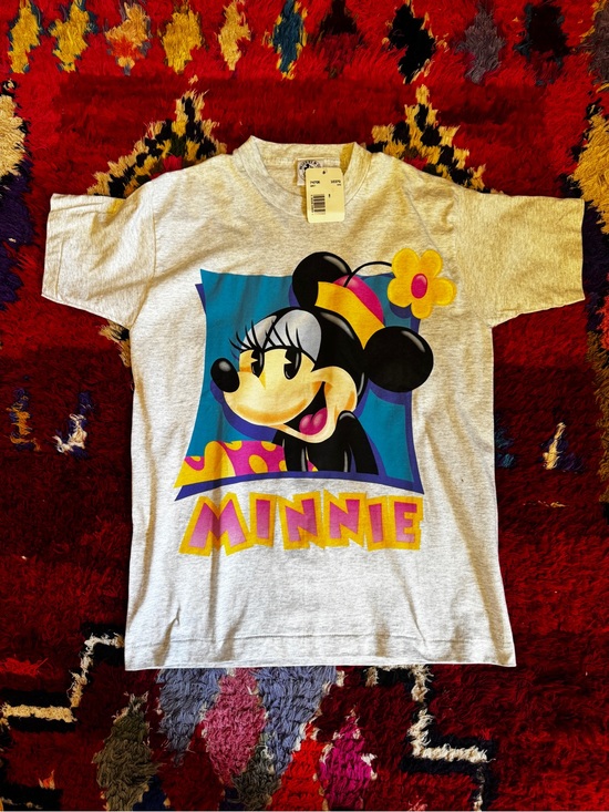 Vintage Tops - 90s Vintage Deadstock NWT Minnie Mouse Disney T - Sz M